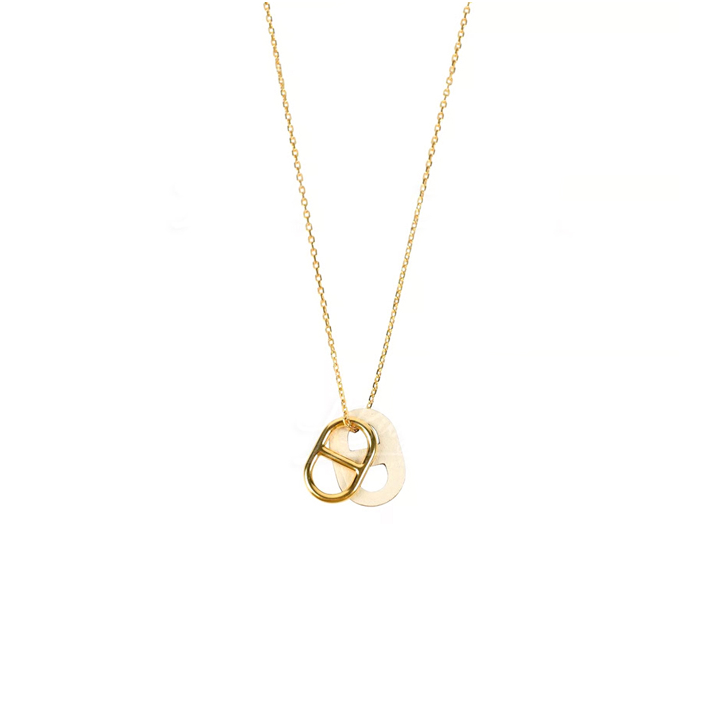 HERMÈS O'MAILLON PENDANT NECKLACE NATA 